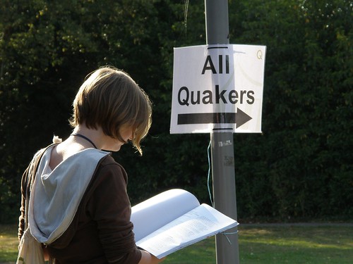 All Quakers this way...