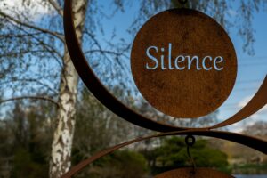 the word silence